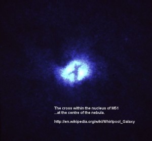 Galaxy M51 image courtesy of NASA pic